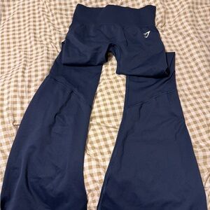 Gymshark Navy Wide Leg Pants